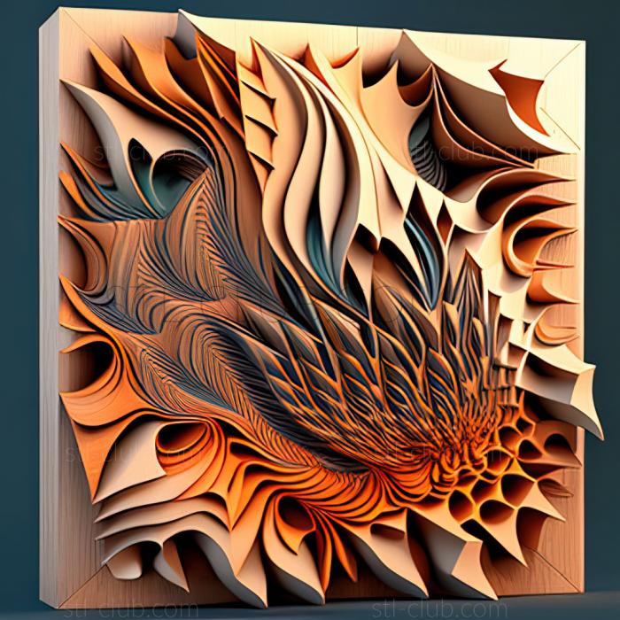 3D model st fractals (STL)